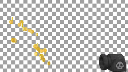 Donation Alert - Animated Bullet Bill Stream Overlay - Full Screen 1920x1080 w/ Transparent Background - Fun Dono Effect - Instant Download