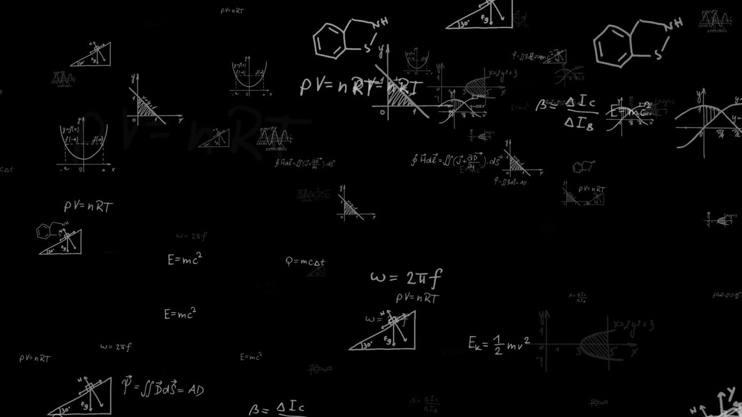 High IQ Stream Alert - Animated Big Brain Math Equations - Full Screen Overlay with Transparent Background - 1920x1080 - Instant Download