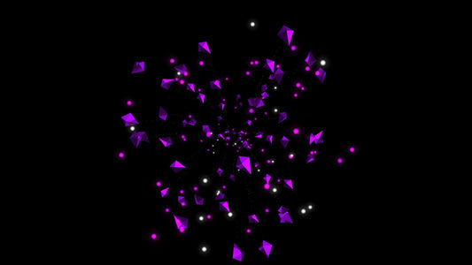 Purple Bit Explosion Stream Alert - Twitch Cheer Animation - Full Screen Overlay with Transparent Background - 1920x1080 - Instant Download