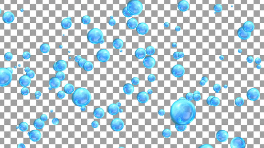 Bubble Shower Stream Alert - Full Screen Animated Overlay with Transparent Background - 1920x1080 - Instant Download - Bubbles Animation