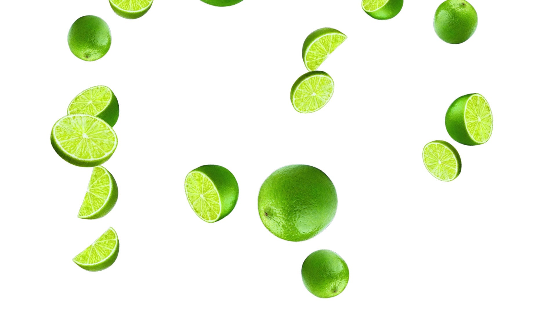 Raining Limes Stream Alert - Full Screen Animated Citrus Overlay w/ Transparent Background - 1920x1080 - Instant Download - Easy To Set Up!