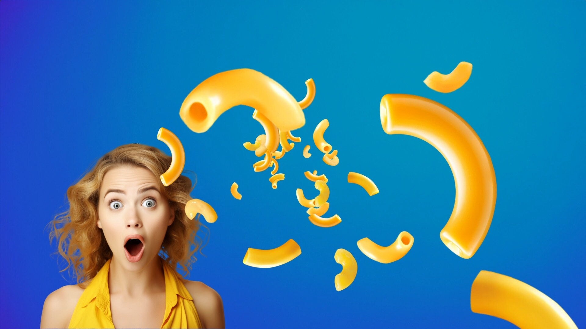 Mac & Cheese Splat Stream Alert - Full Screen Animated Overlay w/ Transparent Background - 1920x1080 - Instant Download - Cheesy Funny Fun!