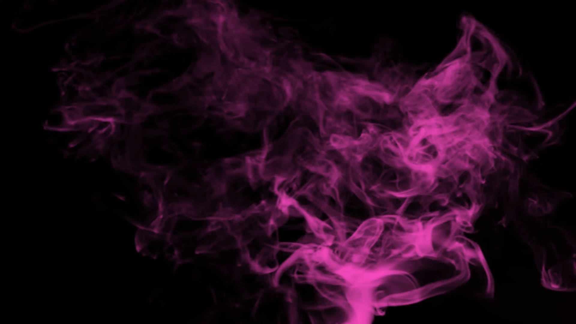 Pink Smoke Stream Alert - Full Screen Effect - Animated Overlay with Transparent Background - Instant Download - 1920x1080 - Easy to Setup!