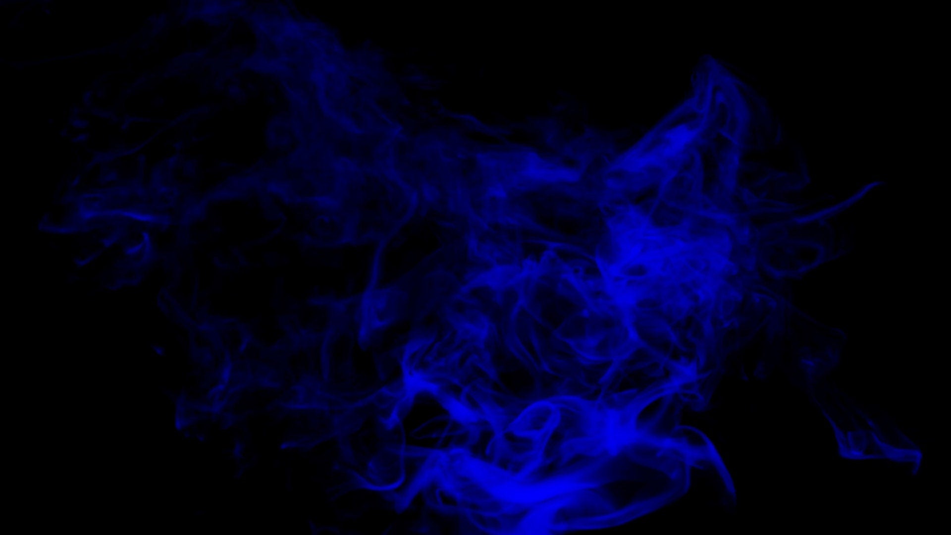 Blue Smoke Stream Alert - Full Screen Effect - Animated Overlay with Transparent Background - Instant Download - 1920x1080 - Easy to Setup!