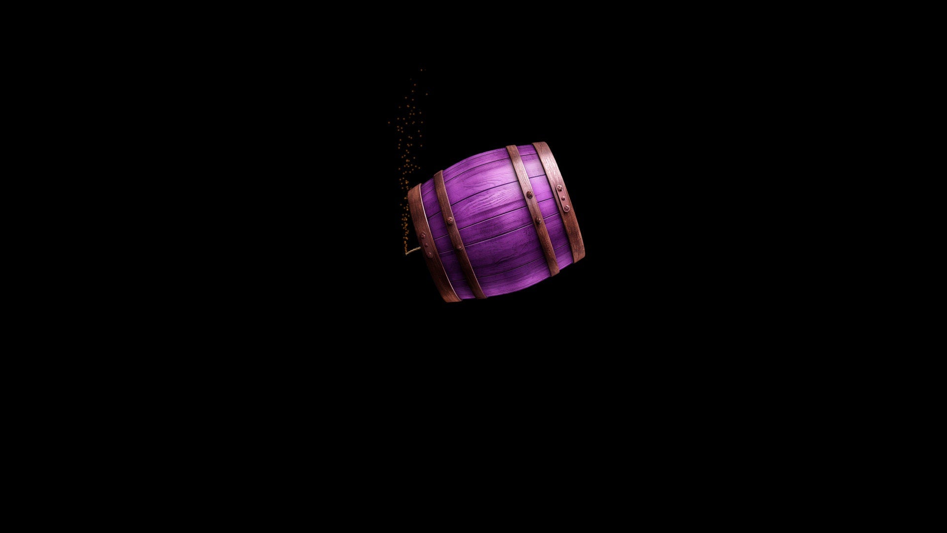 Bits Barrel Bomb Twitch Cheer Alert - Full Screen Stream Animation w/ Transparent Background - Easy to Setup! - 1920x1080 - Instant Download