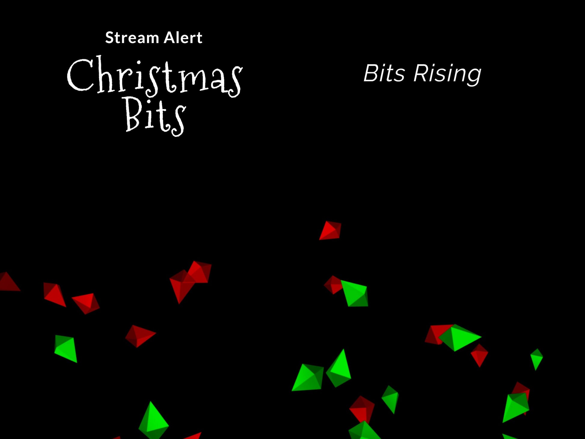 Christmas Cheer Alert - Twitch Stream Holiday Bit Animation - Full Screen Overlay with Transparent Background - 1920x1080 - Instant Download