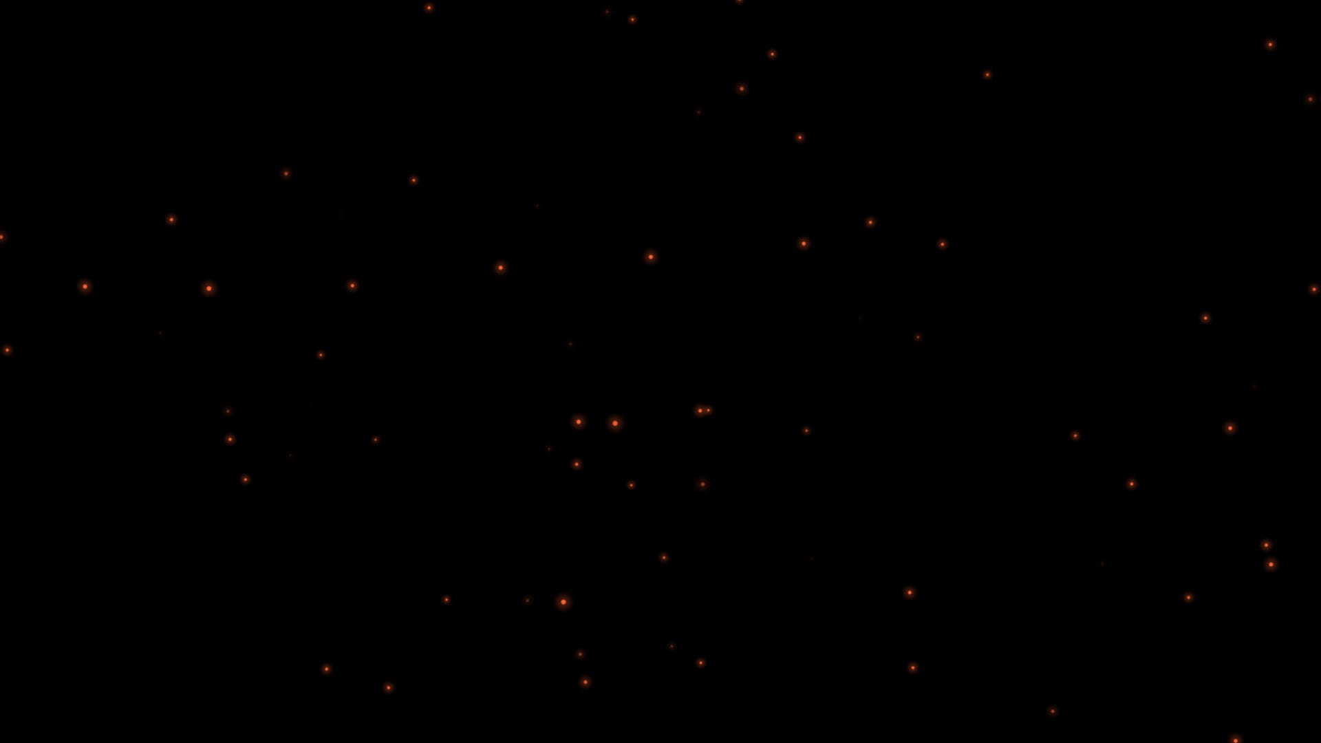 Fireflies Effect - Stream Alert & Looping Decoration - Full Screen Animated Overlay w Transparent Background - 1920x1080 - Instant Download