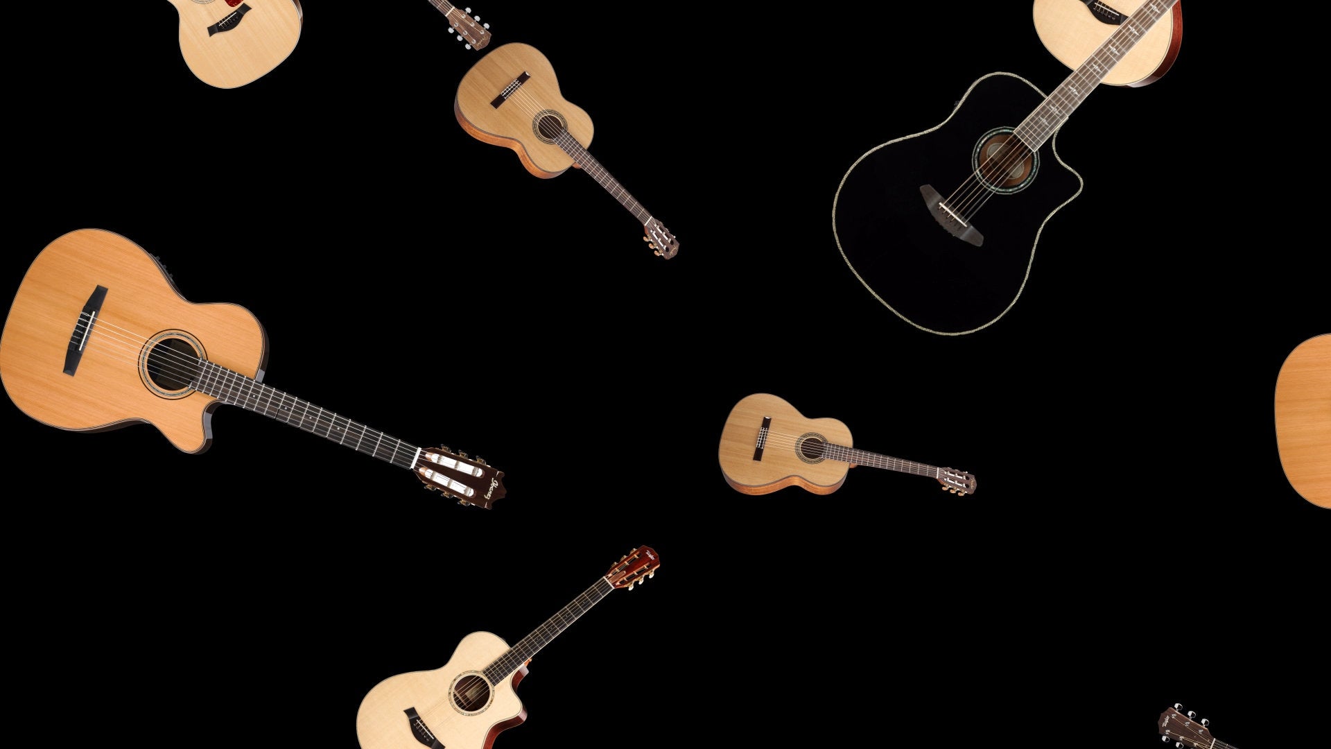 Acoustic Guitars Stream Alert - Full Screen Animated Overlay with Transparent Background - 1920x1080 - Instant Download - Tutorial Included