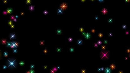 Twinkle Stream Alert - Colorful Animated Overlay with Transparent Background - Holiday Cheer - Instant Download - Easy To Use - 1920x1080